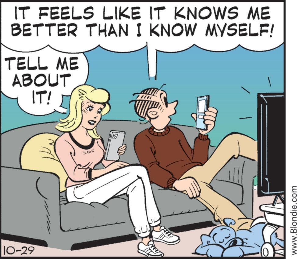 Telephony OCR: IT FEELS LIKE IT KNOWS ME BETTER THAN I KNOW MYSELF! TELL ME ABOUT IT! 10-29 (FIIT) www.Blondie.com IT FEELS LIKE IT KNOWS ME BETTER THAN I KNOW MYSELF ! TELL ME ABOUT IT ! 10-29 ( FIIT ) www.Blondie.com