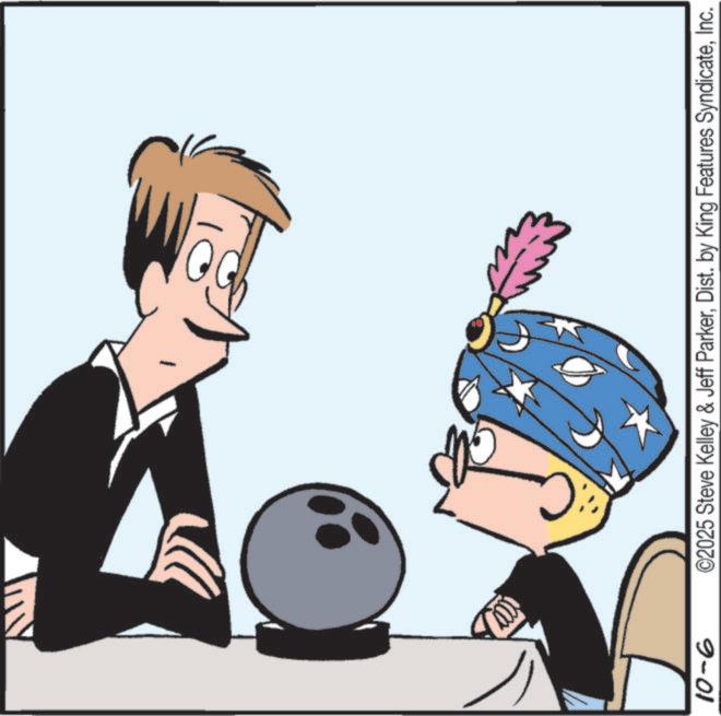 Fiction OCR: N 10-6 ©2025 Steve Kelley & Jeff ParkerInc. N 10-6 © 2025 Steve Kelley & Jeff ParkerDist . by King Features Syndicate