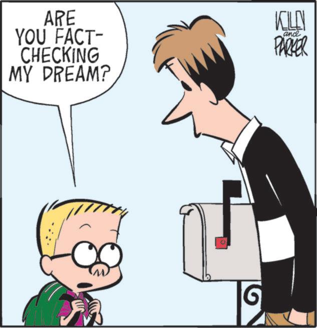 Pleased OCR: ARE YOU FACT- CHECKING MY DREAM? KILEN PARKER and ARE YOU FACT- CHECKING MY DREAM ? KILEN PARKER and