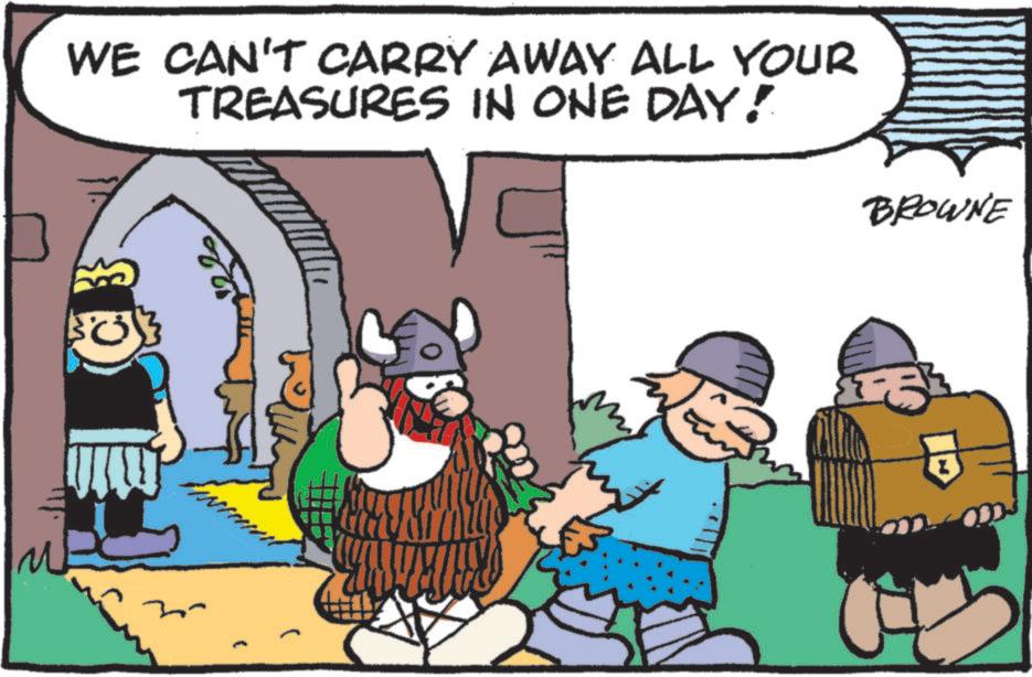 Comic book OCR: M WE CAN'T CARRY AWAY ALL YOUR TREASURES IN ONE DAY! 22 RB BROWNE M WE CAN'T CARRY AWAY ALL YOUR TREASURES IN ONE DAY ! 22 RB BROWNE