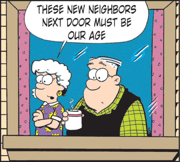 Comic book OCR: THESE NEW NEIGHBORS NEXT DOOR MUST BE OUR AGE M D THESE NEW NEIGHBORS NEXT DOOR MUST BE OUR AGE M D