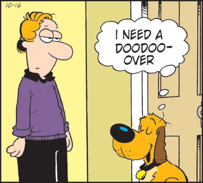 Animated cartoon OCR: 10-16 I NEED A DOODOO- OVER "THIN 10-16 I NEED A DOODOO- OVER " THIN