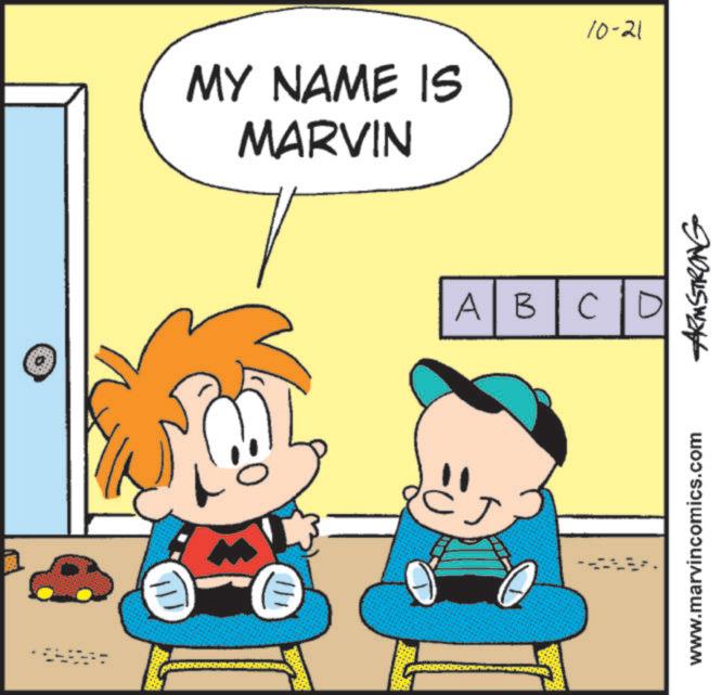 Publication OCR: MY NAME IS MARVIN 10-21 111 ABCD J www.marvincomics.com ARMSTRONG MY NAME IS MARVIN 10-21 111 ABCD J www.marvincomics.com ARMSTRONG