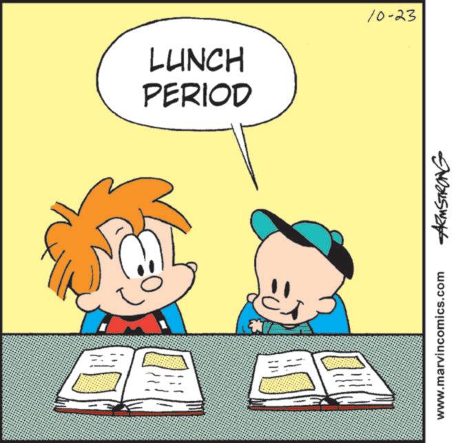 Fictional character OCR: www.marvincomics.com LUNCH PERIOD 10-23 ARMSTRONG www.marvincomics.com LUNCH PERIOD 10-23 ARMSTRONG