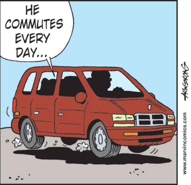 Automotive Mirror OCR: HE COMMUTES EVERY DAY... the The ? ? www.marvincomics.com ARMSTRONG HE COMMUTES EVERY DAY ... the The ? ? www.marvincomics.com ARMSTRONG