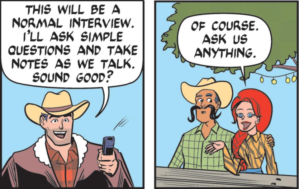 Fedora OCR: THIS WILL BE A NORMAL INTERVIEW. I'LL ASK SIMPLE QUESTIONS AND TAKE NOTES AS WE TALK. SOUND GOOD? OF COURSE. ASK US ANYTHING. ?? THIS WILL BE A NORMAL INTERVIEW . I'LL ASK SIMPLE QUESTIONS AND TAKE NOTES AS WE TALK . SOUND GOOD ? OF COURSE . ASK US ANYTHING . ??