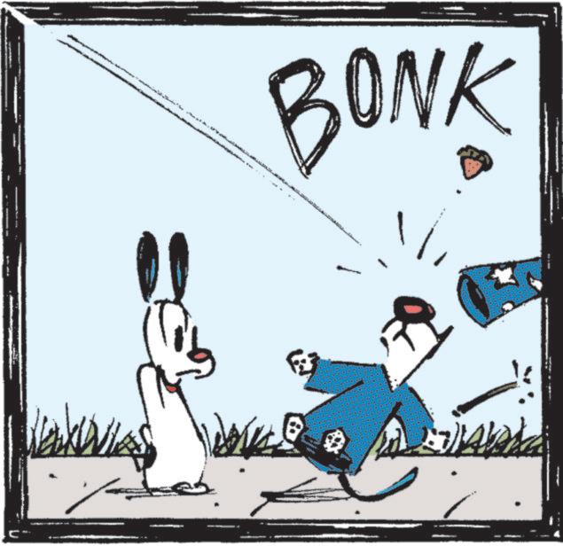 Graphic design OCR: BONK BONK