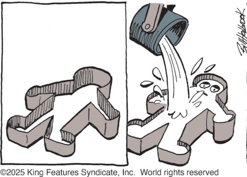 Graphics OCR: ©2025 King Features SyndicateInc. World rights reserved © 2025 King Features SyndicateInc. World rights reserved