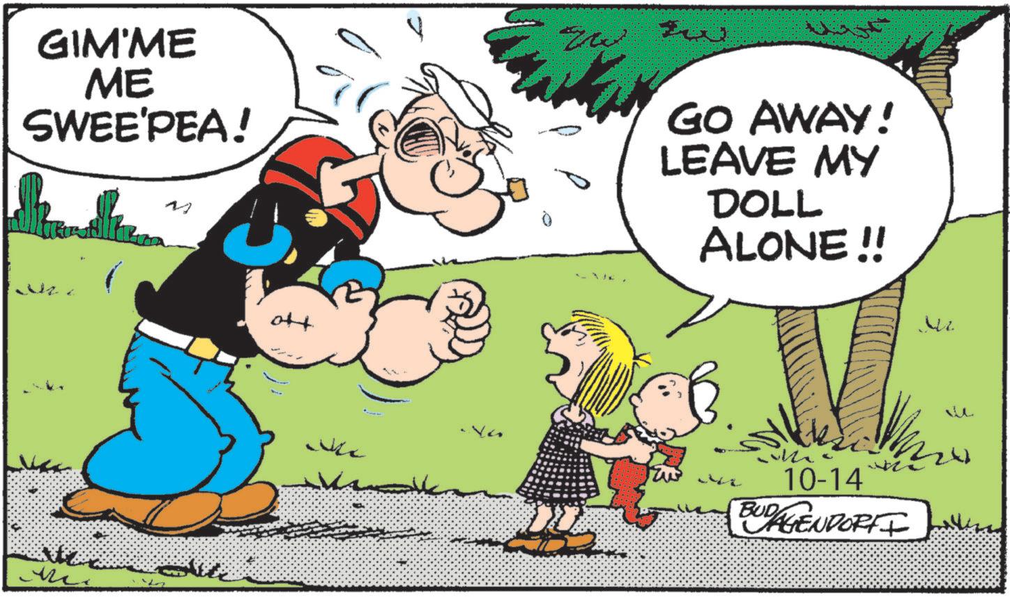Comic book OCR: GIM'ME ME SWEE'PEA! M M off The Zu GO AWAY! LEAVE MY DOLL ALONE!! 10-14 n BUDAGENDORFI M ???? GIM'ME ME SWEE'PEA ! M M off The Zu GO AWAY ! LEAVE MY DOLL ALONE !! 10-14 n BUDAGENDORFI M ????