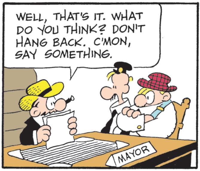 Sun hat OCR: WELLTHAT'S IT. WHAT DO YOU THINK? DON'T HANG BACK. C'MONSAY SOMETHING. MAYOR WELLTHAT'S IT . WHAT DO YOU THINK ? DON'T HANG BACK . C'MONSAY SOMETHING . MAYOR