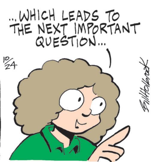Graphics OCR: 10 WHICH LEADS TO THE NEXT IMPORTANT 1/4 24 QUESTION... BillHolbrook 10 WHICH LEADS TO THE NEXT IMPORTANT 1/4 24 QUESTION ... BillHolbrook