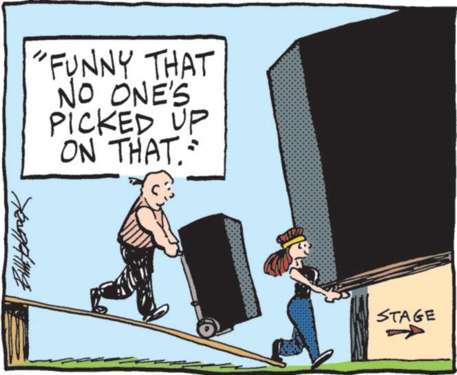 Fiction OCR: "FUNNY THAT NO ONE'S PICKED UP ON THAT." STAGE " FUNNY THAT NO ONE'S PICKED UP ON THAT . " STAGE