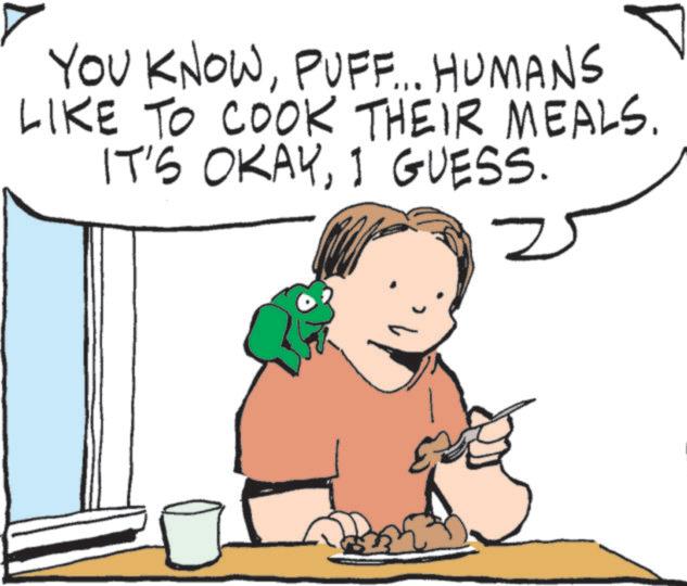 Recipe OCR: YOU KNOWPUFF... HUMANS LIKE TO COOK THEIR MEALS. IT'S OKAYI GUESS. 2 YOU KNOWPUFF ... HUMANS LIKE TO COOK THEIR MEALS . IT'S OKAYI GUESS . 2