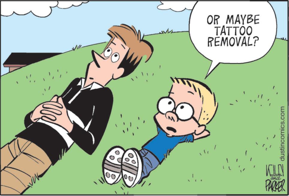 Publication OCR: 00 100 OR MAYBE TATTOO REMOVAL? dustincomics.com KILLN and PARKER 00 100 OR MAYBE TATTOO REMOVAL ? dustincomics.com KILLN and PARKER