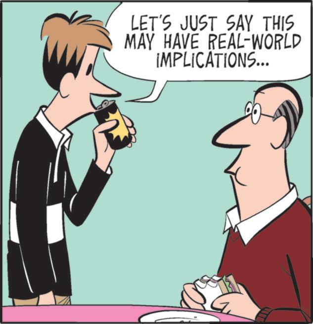 Debate OCR: LET'S JUST SAY THIS MAY HAVE REAL-WORLD IMPLICATIONS... LET'S JUST SAY THIS MAY HAVE REAL - WORLD IMPLICATIONS ...