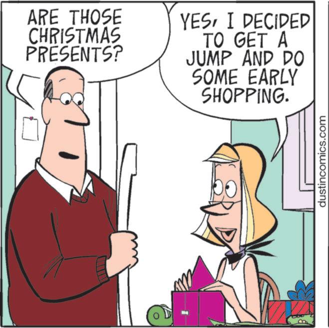 Animation OCR: ARE THOSE CHRISTMAS PRESENTS? YESI DECIDED TO GET A JUMP AND DO SOME EARLY SHOPPING. dustincomics.com ARE THOSE CHRISTMAS PRESENTS ? YESI DECIDED TO GET A JUMP AND DO SOME EARLY SHOPPING . dustincomics.com