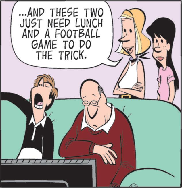 Debate OCR: ...AND THESE TWO JUST NEED LUNCH AND A FOOTBALL GAME TO DO THE TRICK. ... AND THESE TWO JUST NEED LUNCH AND A FOOTBALL GAME TO DO THE TRICK .