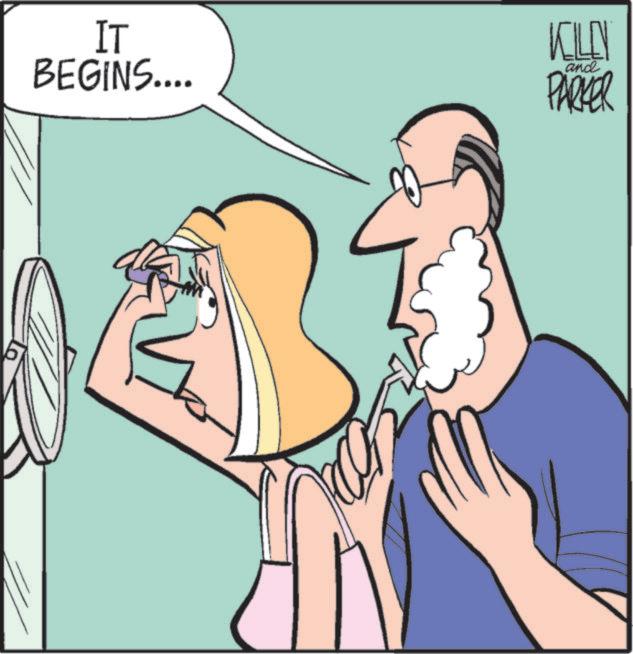 Animated cartoon OCR: IT BEGINS.... KILEN and PARKER IT BEGINS .... KILEN and PARKER