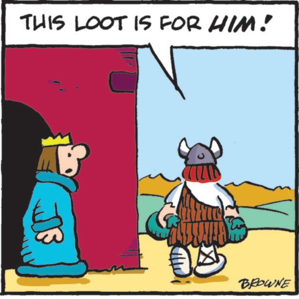 Pleased OCR: THIS LOOT IS FOR HIM! B ? BROWNE JIS THIS LOOT IS FOR HIM ! B ? BROWNE JIS