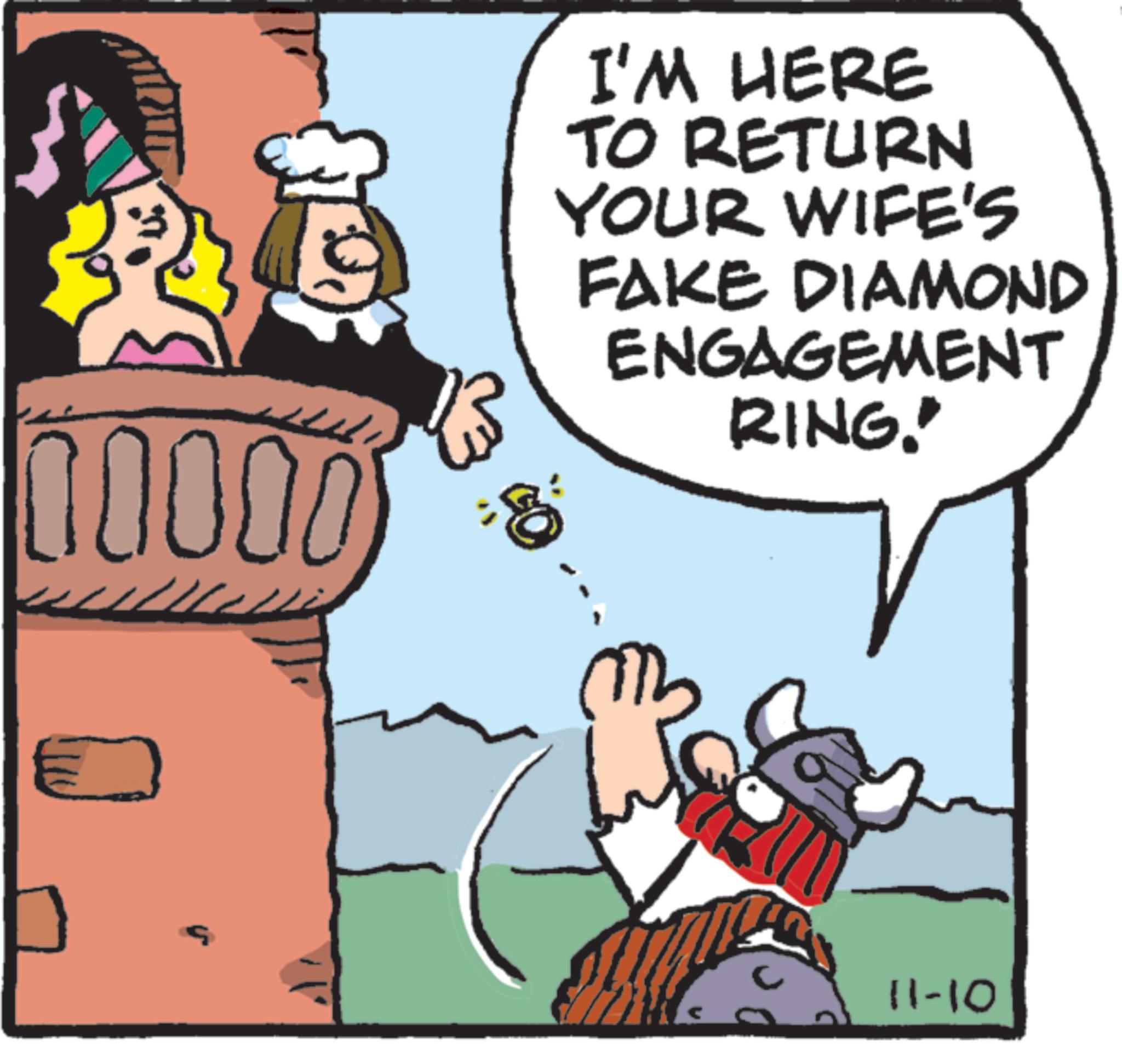 Animation OCR: 00000 13 I'M HERE TO RETURN YOUR WIFE'S FAKE DIAMOND ENGAGEMENT RING. 11-10 00000 13 I'M HERE TO RETURN YOUR WIFE'S FAKE DIAMOND ENGAGEMENT RING . 11-10