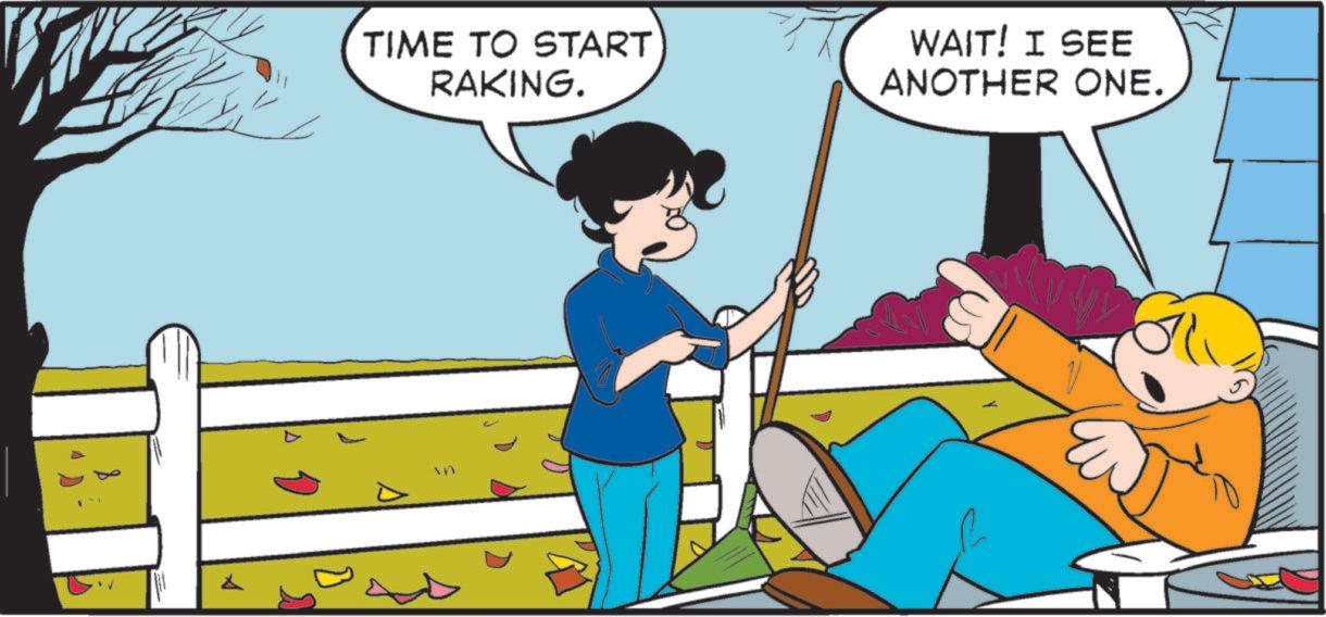 Comic book OCR: TIME TO START RAKING. WAIT! I SEE ANOTHER ONE. in TIME TO START RAKING . WAIT ! I SEE ANOTHER ONE . in