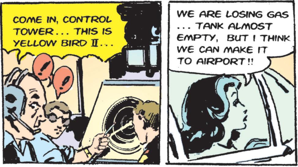 Animated cartoon OCR: COME INCONTROL TOWER….. THIS IS YELLOW BIRD II……. WE ARE LOSING GAS TANK ALMOST EMPTYBUT I THINK WE CAN MAKE IT TO AIRPORT !! COME INCONTROL TOWER … .. THIS IS YELLOW BIRD II …… . WE ARE LOSING GAS TANK ALMOST EMPTYBUT I THINK WE CAN MAKE IT TO AIRPORT !!