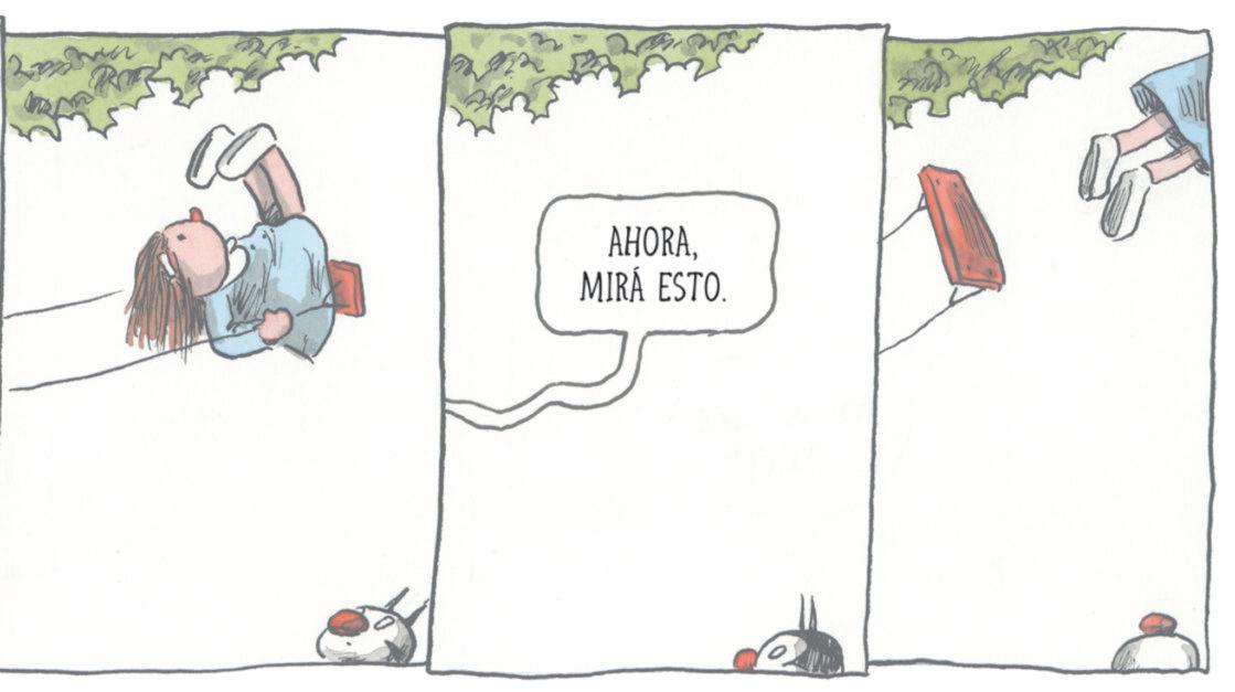 Animated cartoon OCR: 2 AHORAMIRÁ ESTO. 2 AHORAMIRÁ ESTO .