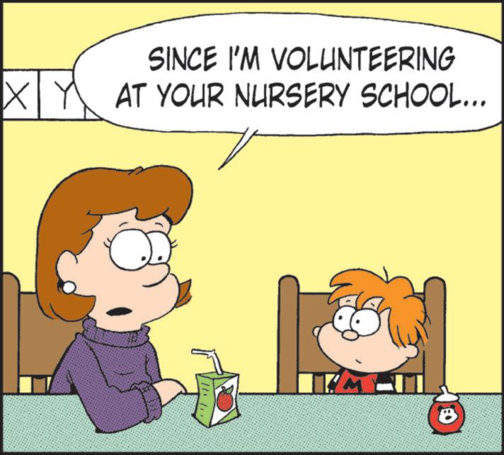 Pleased OCR: SINCE I'M VOLUNTEERING X Y AT YOUR NURSERY SCHOOL... 8 SINCE I'M VOLUNTEERING X Y AT YOUR NURSERY SCHOOL ... 8