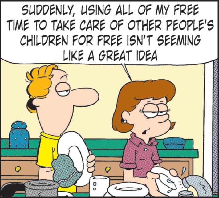 Animation OCR: 00 SUDDENLYUSING ALL OF MY FREE TIME TO TAKE CARE OF OTHER PEOPLE'S CHILDREN FOR FREE ISN'T SEEMING LIKE A GREAT IDEA 00 SUDDENLYUSING ALL OF MY FREE TIME TO TAKE CARE OF OTHER PEOPLE'S CHILDREN FOR FREE ISN'T SEEMING LIKE A GREAT IDEA