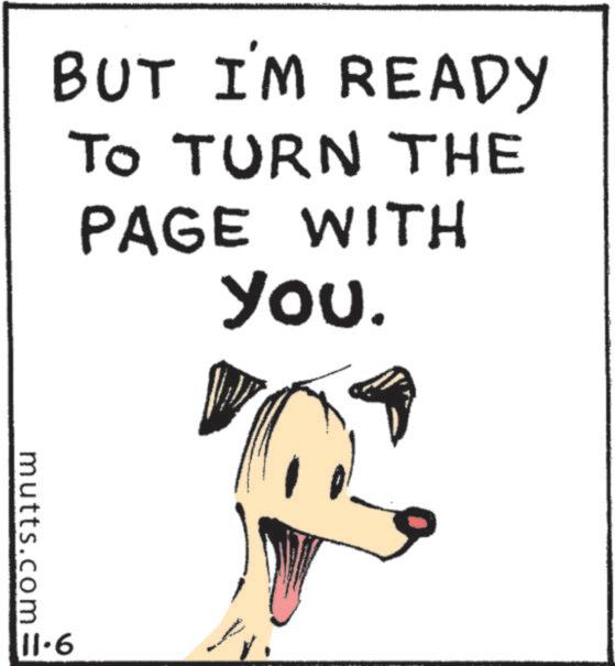 Ink OCR: BUT I'M READY TO TURN THE PAGE WITH you. U. mutts.com 11.6 BUT I'M READY TO TURN THE PAGE WITH you . U. mutts.com 11.6