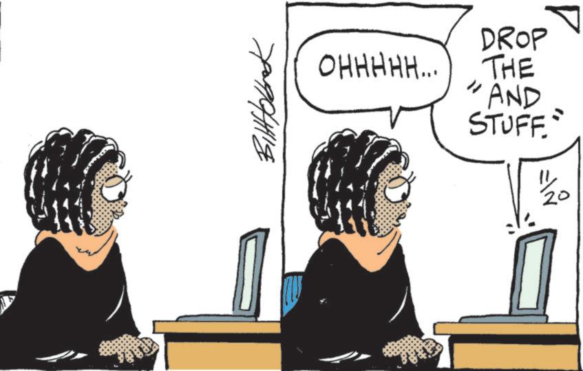 Flat-panel display OCR: OHHHHH... DROP THE AND STUFF." 20 OHHHHH ... DROP THE AND STUFF . " 20
