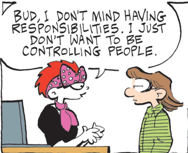 Pleased OCR: BUDI DON'T MIND HAVING RESPONSIBILITIES. I JUST DON'T WANT TO BE CONTROLLING PEOPLE. ? C BUDI DON'T MIND HAVING RESPONSIBILITIES . I JUST DON'T WANT TO BE CONTROLLING PEOPLE . ? C