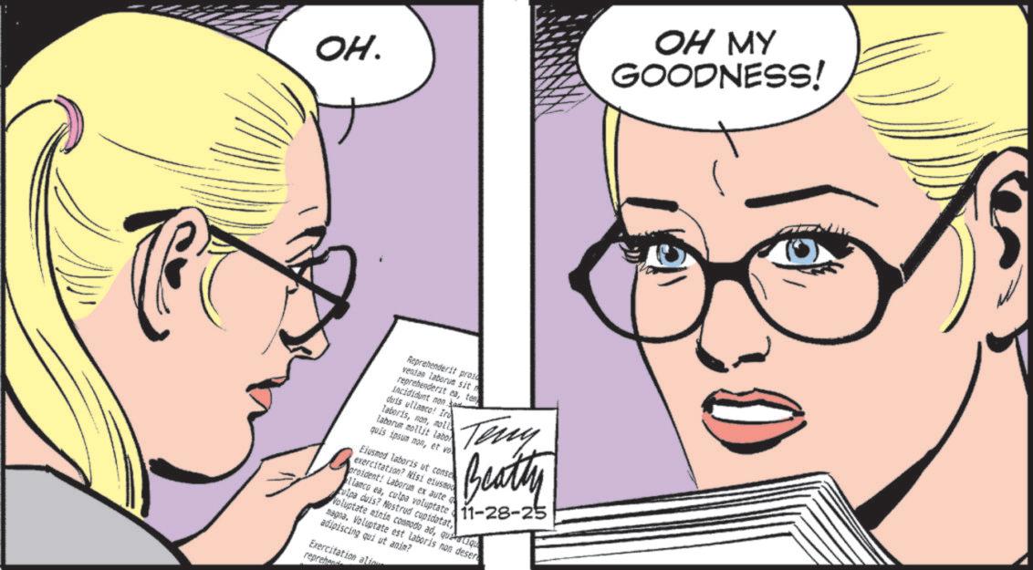 Fictional character OCR: OH. OH MY GOODNESS! Reprehenderit prozo venias laborus sit reprehenderit eaten incididunt non ad duis ullamco! Ir laborismoll laborum mollit labor quis ipsum nonet vo Teny Ejusmod laboris ut conse exercitation? Nisi eiusmod proident! Laborus ex a Beatty llanco eaculpa volupter 11-28-25 ulpa duis? Nostrud cupidatatquatiqu magna. Voluptate est laboris non deser adipiscing qui ut anis? Exercitation ali reprehend OH . OH MY GOODNESS ! Reprehenderit prozo venias laborus sit reprehenderit eaten incididunt non ad duis ullamco ! Ir laborismoll laborum mollit labor quis ipsum nonet vo Teny Ejusmod laboris ut conse exercitation ? Nisi eiusmod proident ! Laborus ex a Beatty llanco eaculpa volupter 11-28-25 ulpa duis ? Nostrud cupidatatVoluptate minis commodo adquatiqu magna . Voluptate est laboris non deser adipiscing qui ut anis ? Exercitation ali reprehend