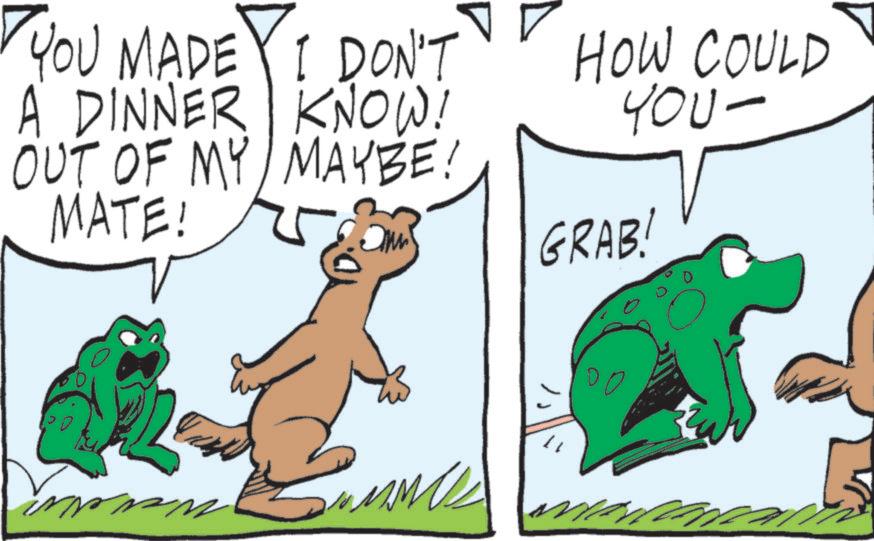 Fiction OCR: YOU MADE I DON'T A DINNER KNOW! OUT OF MY MAYBE! MATE! A HOW COULD YOU- GRAB! MAMANZA YOU MADE I DON'T A DINNER KNOW ! OUT OF MY MAYBE ! MATE ! A HOW COULD YOU- GRAB ! MAMANZA