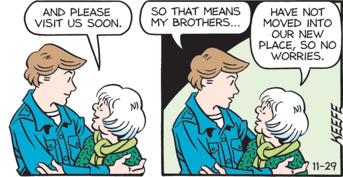 Animation OCR: AND PLEASE VISIT US SOON. N) SO THAT MEANS MY BROTHERS... HAVE NOT MOVED INTO OUR NEW PLACESO NO WORRIES. 11-29 KEEFE AND PLEASE VISIT US SOON . N ) SO THAT MEANS MY BROTHERS ... HAVE NOT MOVED INTO OUR NEW PLACESO NO WORRIES . 11-29 KEEFE