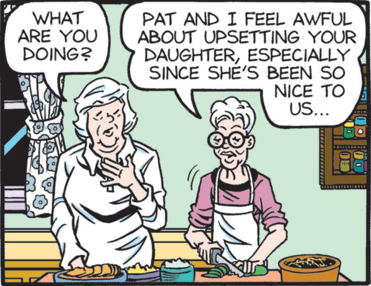 Cook OCR: WHAT ARE YOU DOING? PAT AND I FEEL AWFUL ABOUT UPSETTING YOUR DAUGHTERESPECIALLY SINCE SHE'S BEEN SO NICE TO US... RO WHAT ARE YOU DOING ? PAT AND I FEEL AWFUL ABOUT UPSETTING YOUR DAUGHTERESPECIALLY SINCE SHE'S BEEN SO NICE TO US ... RO