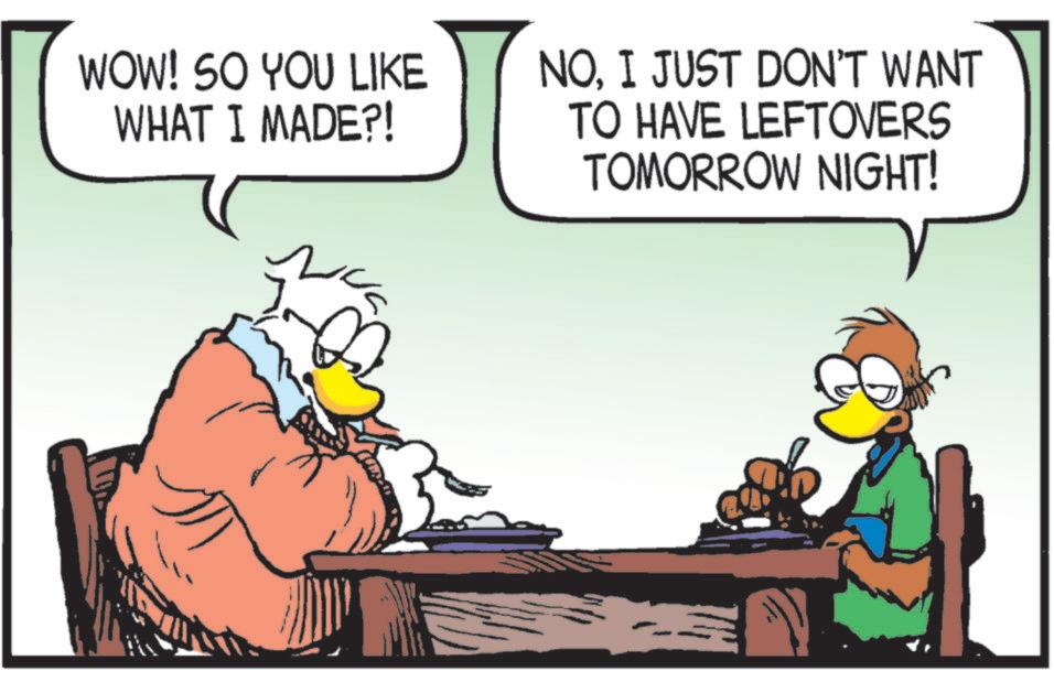 Bird OCR: WOW! SO YOU LIKE WHAT I MADE?! NOI JUST DON'T WANT TO HAVE LEFTOVERS TOMORROW NIGHT! WOW ! SO YOU LIKE WHAT I MADE ?! NOI JUST DON'T WANT TO HAVE LEFTOVERS TOMORROW NIGHT !