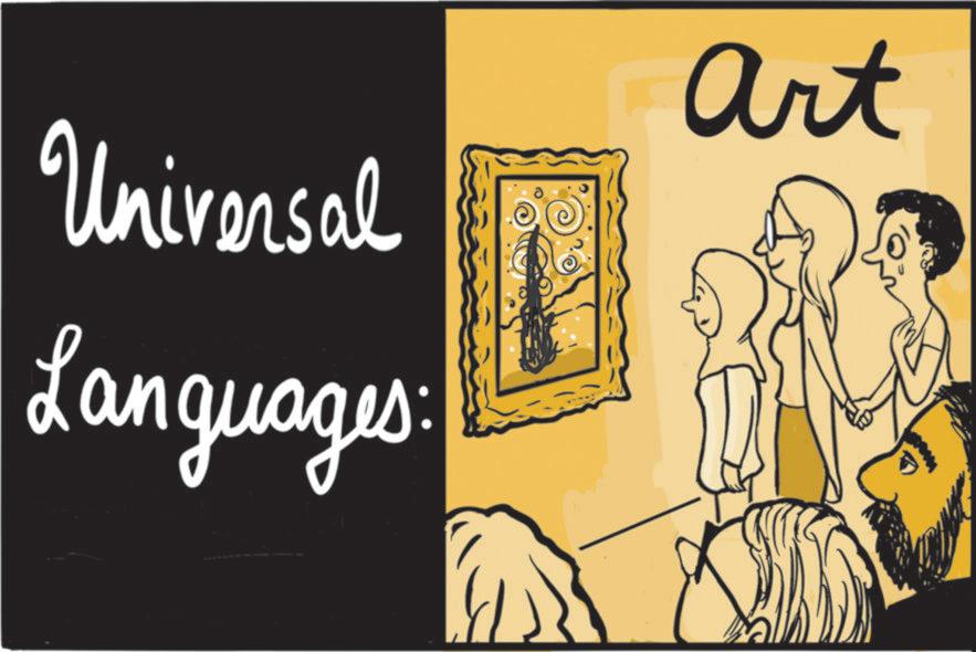 Graphic design OCR: Universal Languages Art Universal Languages Art