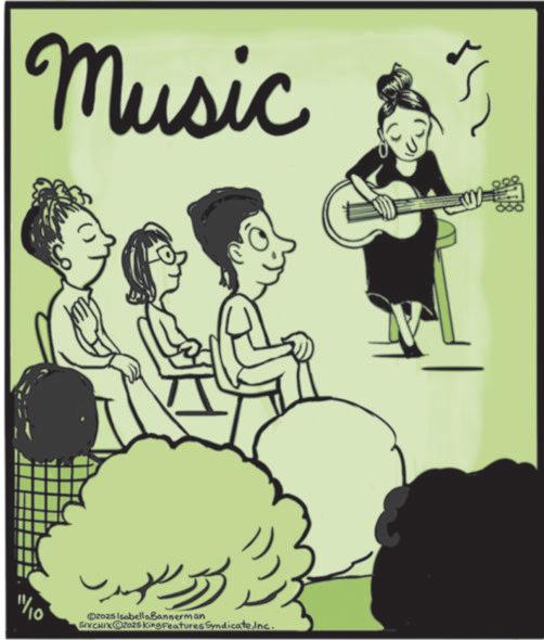 Graphics OCR: Music 11/10 02025 IsabellaBannerman SxCHIx@zozking Features SyndicateInc. Music 11/10 02025 IsabellaBannerman SxCHIx @ zozking Features Syndicate