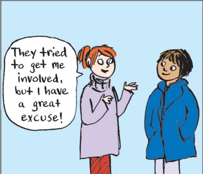 Pleased OCR: They tried me to get involvedbut I have a great excuse! They tried me to get involvedbut I have a great excuse !