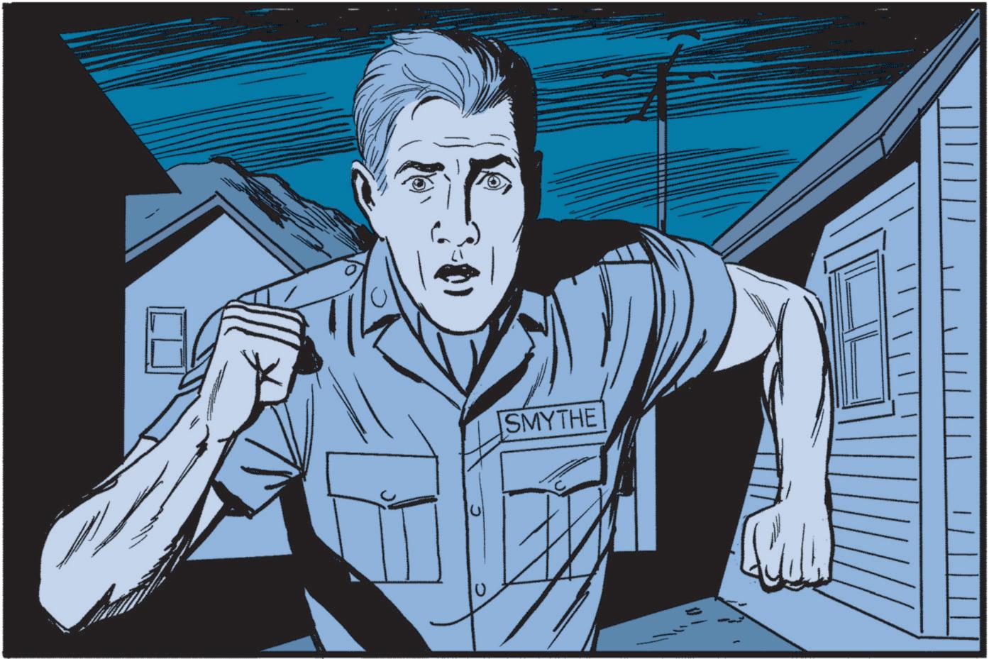 Animated cartoon OCR: SMYTHE SMYTHE