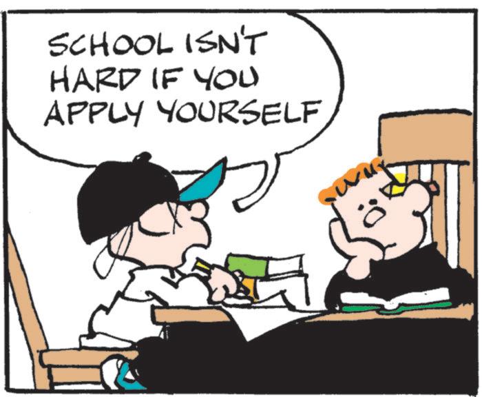 Line art OCR: SCHOOL ISN'T HARD IF YOU APPLY YOURSELF SCHOOL ISN'T HARD IF YOU APPLY YOURSELF