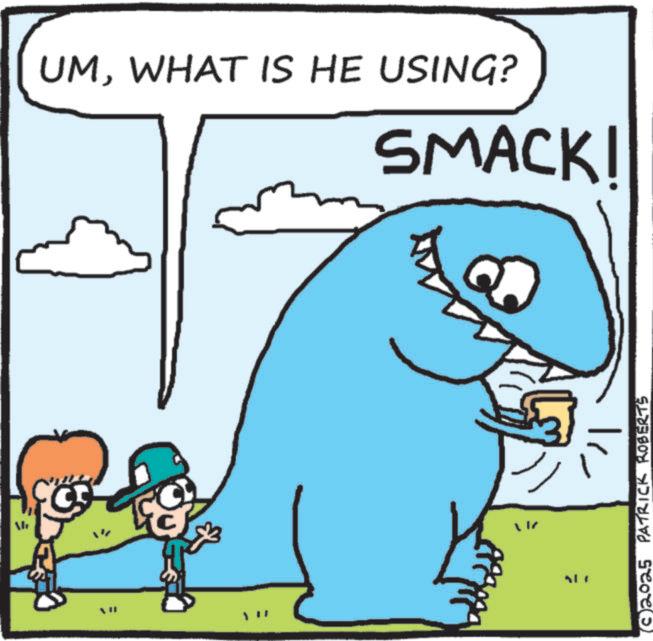 Animation OCR: UMWHAT IS HE USING? SMACK! (2025 PATRICK ROBERTS UMWHAT IS HE USING ? SMACK ! ( 2025 PATRICK ROBERTS