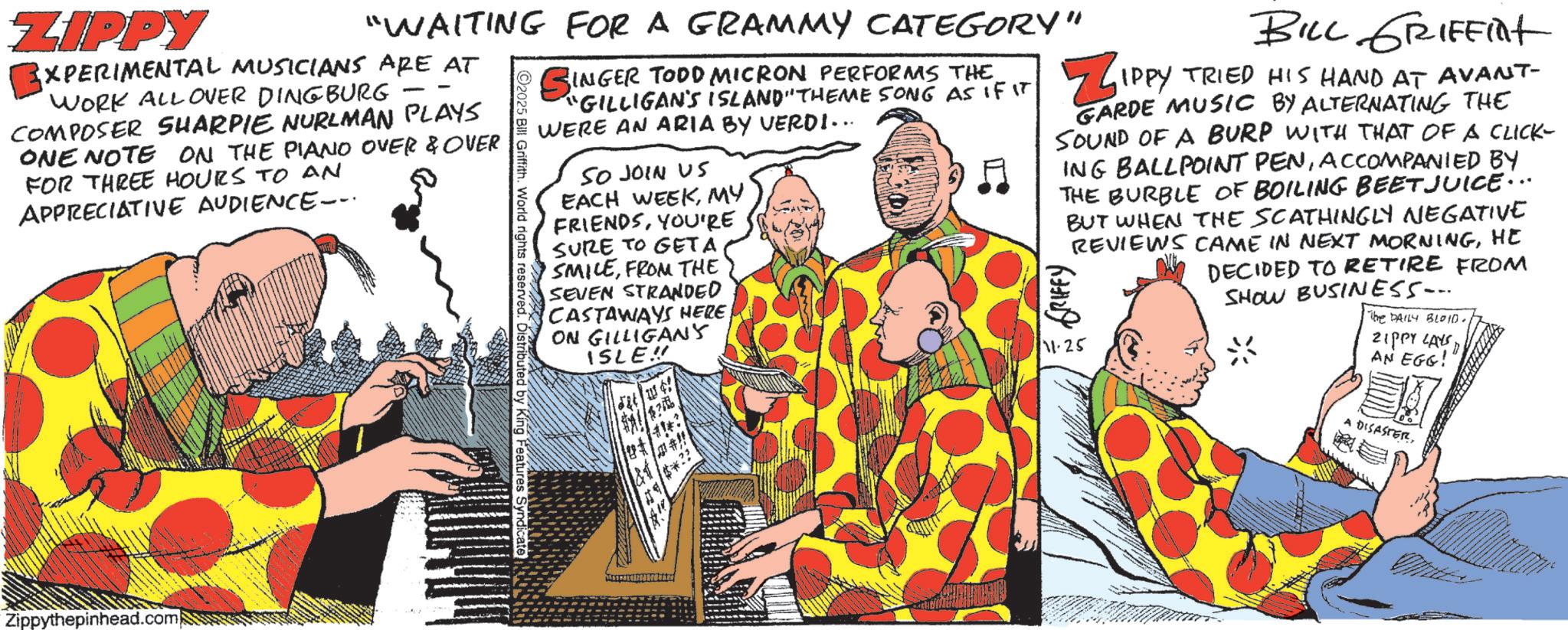 Zippy The Pinhead - 2025-11-25