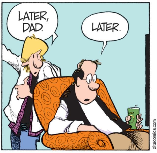 Comics OCR: LATERDAD. LATER zitscomics.com LATERDAD . LATER zitscomics.com