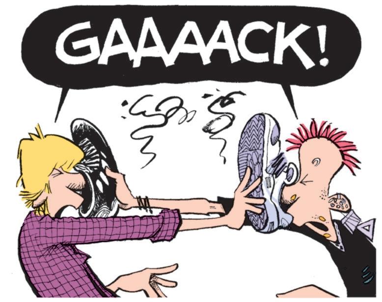 Animated cartoon OCR: 3 13 GAAAACK! 3 13 GAAAACK !
