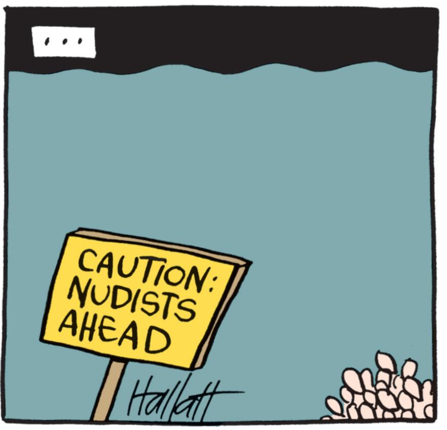 Handwriting OCR: CAUTION: NUDISTS AHEAD || Hallatt CAUTION : NUDISTS AHEAD || Hallatt