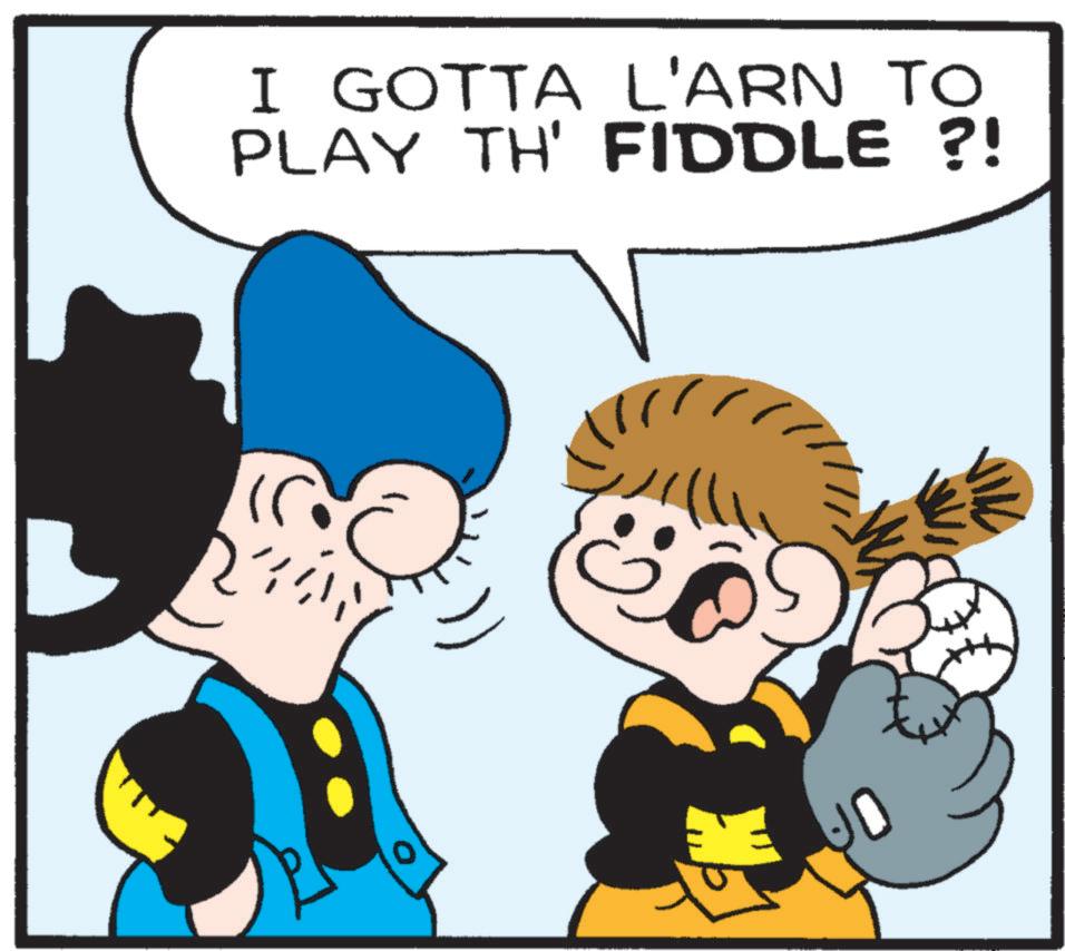 Comics OCR: I GOTTA L'ARN TO PLAY TH' FIDDLE ?! 0 I GOTTA L'ARN TO PLAY TH ' FIDDLE ? ! 0