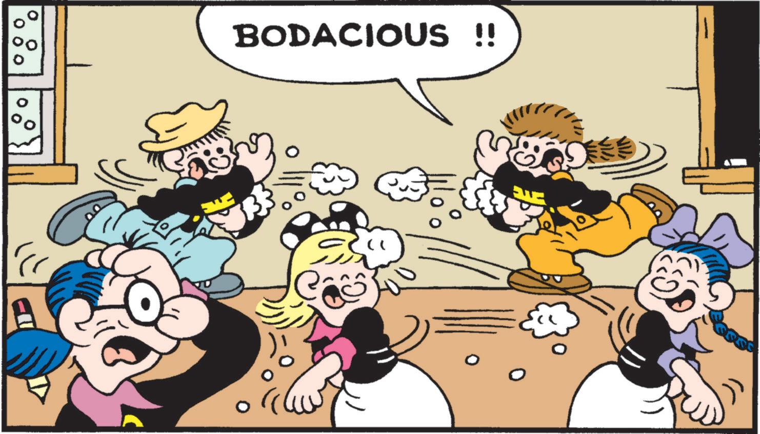Comic book OCR: O 0 BODACIOUS !! O 0 BODACIOUS !!