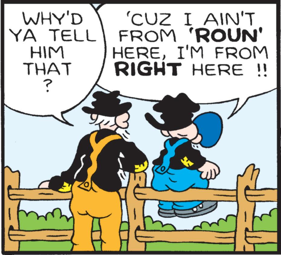 Comic book OCR: WHY'D YA TELL HIM THAT ? 'CUZ I AIN'T FROM 'ROUN' HEREI'M FROM RIGHT HERE!! WHY'D YA TELL HIM THAT ? ' CUZ I AIN'T FROM ' ROUN ' HEREI'M FROM RIGHT HERE !!